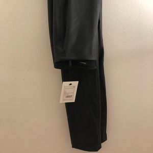 BRAND NEW theory faux leather leggings - size P